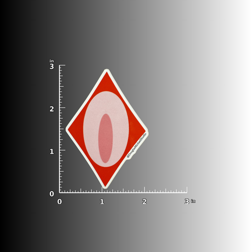 Dirty Deck™ Diamond Sticker