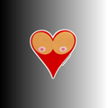 Dirty Deck™ Heart Sticker