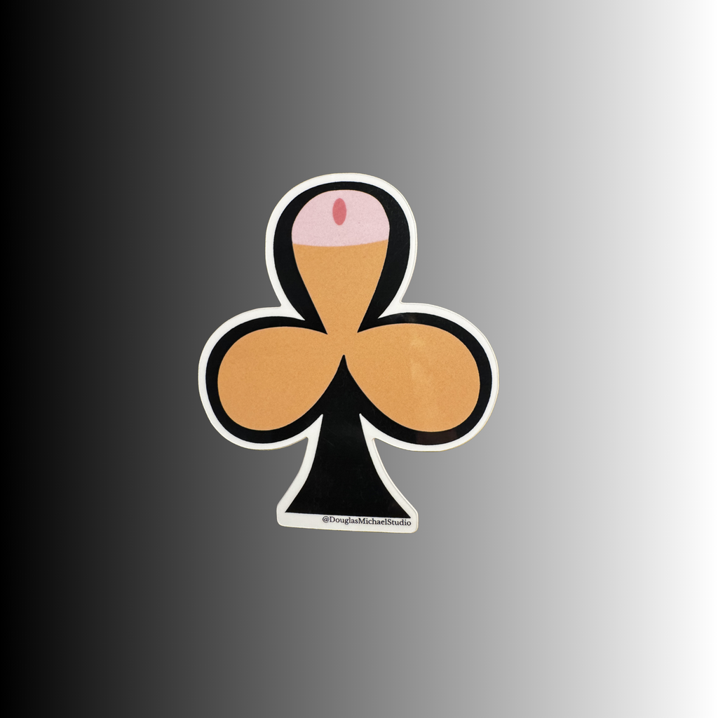 Dirty Deck™ Club Sticker – Light