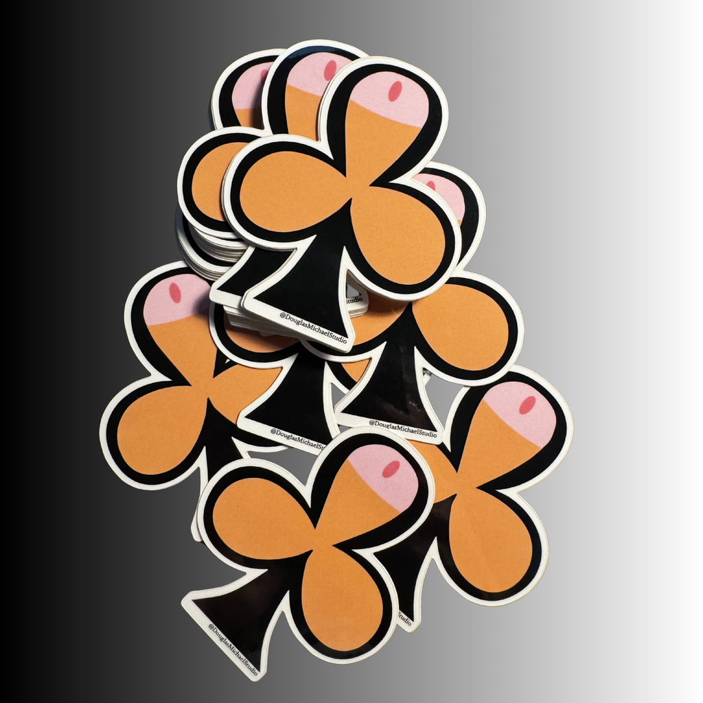 Dirty Deck™ Club Sticker – Light
