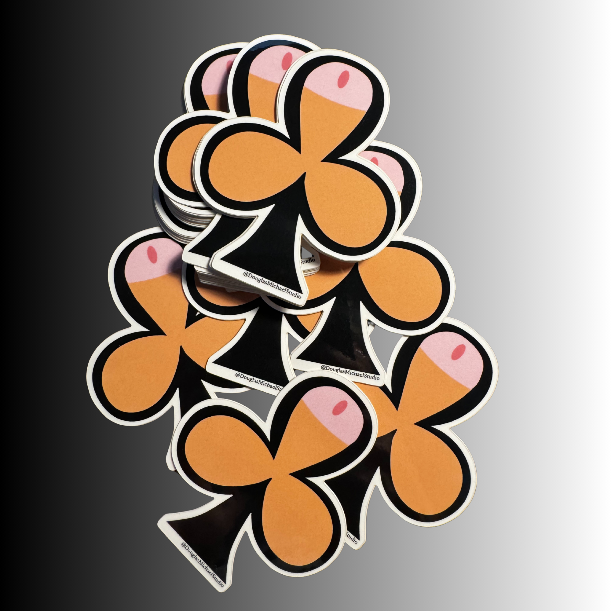 Dirty Deck™ Club Sticker – Light