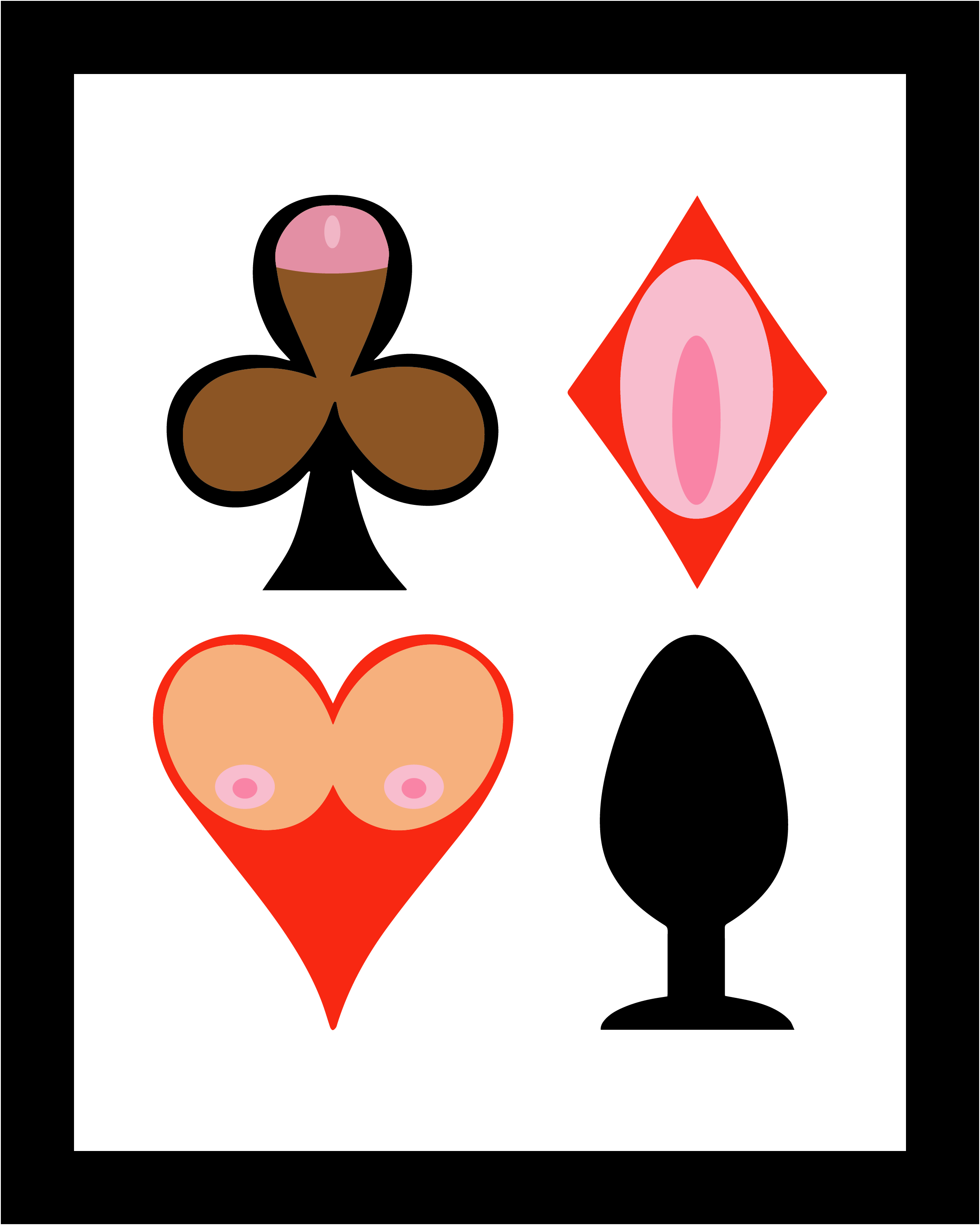Dirty Suits – Dark (8" × 10")